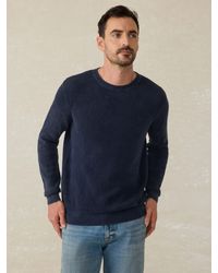 Faherty - Sunwashed Crewneck Sweater - Lyst