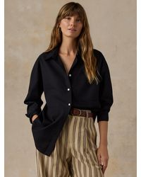 Faherty - Coastal Poplin Relaxed Shirt - Lyst