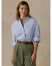 Faherty - Coastal Poplin Relaxed Shirt - Lyst