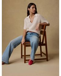 Faherty - Seacoast Crochet Polo - Lyst
