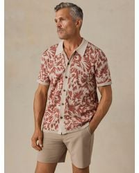 Faherty - Short-Sleeve Sweater Shirt - Lyst