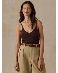 Faherty - Miramar Linen Sweater Cami - Lyst