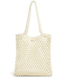Faherty - Sunwashed Macrame Tote - Lyst