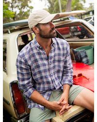 Faherty - Sunwashed Linen Shirt - Lyst
