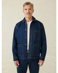 Faherty - Denim Studio Jacket - Lyst