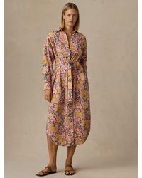 Faherty - Voile Rio Shirtdress - Lyst