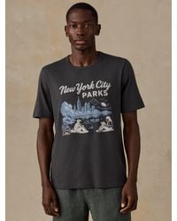 Faherty - X Parks Project Nyc Parks Short-Sleeve Sunwashed Regenerative T-Shirt - Lyst