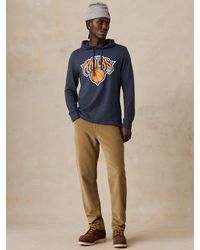 Faherty - Ny Knicks Sunwashed Organic Hoodie - Lyst