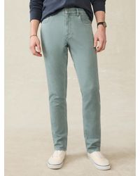 Faherty - Stretch Terry 5-Pocket Pants - Lyst