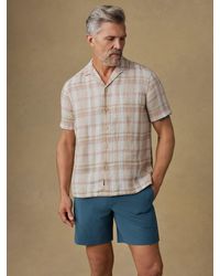 Faherty - Short-Sleeve Palma Linen Camp Shirt - Lyst