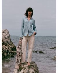 Faherty - Tried & True Chambray Classic Shirt - Lyst