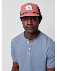 Faherty - All Day Sun Trucker Hat - Lyst