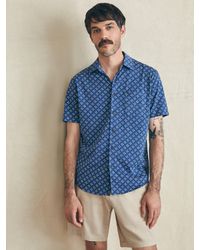 Faherty - Short-sleeve Hermosa Knit Shirt - Lyst