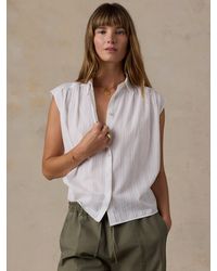 Faherty - Heirloom Dobby Lucia Top - Lyst