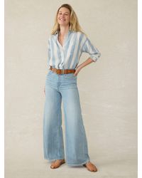 Faherty - Tried & True Chambray Relaxed Shirt - Lyst