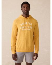 Faherty - Surf Ghana Sunwashed Organic Hoodie - Lyst