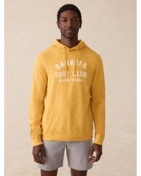Faherty - Surf Ghana Sunwashed Slub Hoodie - Lyst
