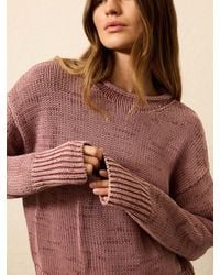 Faherty - Sunwashed Cotton Roll Neck Sweater - Lyst