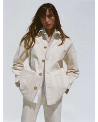 Faherty - Sunwashed Canvas Chore Jacket - Lyst
