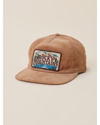 Faherty - X Parks Project Rocky Mountains Pinch Front Cord Hat - Lyst
