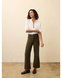 Faherty - Stretch Terry Patch Pocket Ankle Pants - Lyst
