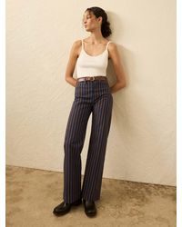 Faherty - Twill Tide Slim Straight Pants - Lyst