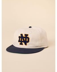 Faherty - Notre Dame X Ebbets Ballcap - Lyst
