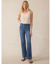 Faherty - Stretch Terry Patch Pocket Pants Wash - Lyst