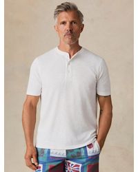 Faherty - Short-Sleeve Breeze Henley T-Shirt - Lyst