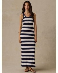 Faherty - Sunwashed Organic Pocket Tank Dress - Lyst