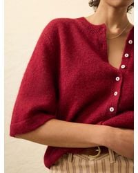 Faherty - Apres Alpaca Cardigan - Lyst