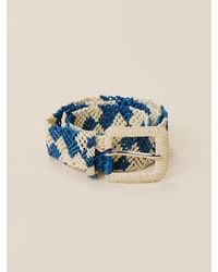 Faherty - Raffia Belt - Lyst