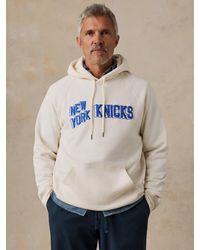 Faherty - Ny Knicks High Standard Fleece Hoodie - Lyst