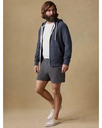 Faherty - High Standard Fleece Zip Hoodie - Lyst