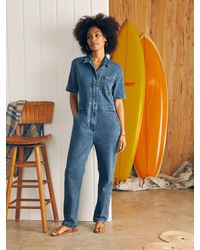 Faherty - Stretch Terry Blythe Jumpsuit - Lyst