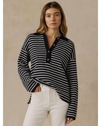 Faherty - Miramar Linen Relaxed Polo - Lyst