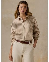 Faherty - Coastal Poplin Relaxed Shirt - Lyst