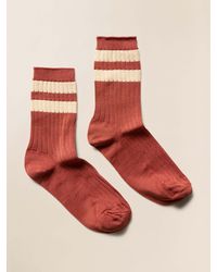Faherty - Le Bon Shoppe Her Varsity Socks - Lyst