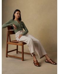 Faherty - Topanga Drape Ankle Pants - Lyst