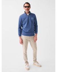 Faherty - Spring Lake Long-sleeve Terry Quarter Zip - Lyst
