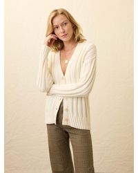 Faherty - Sunwashed Cotton Laidback Cardigan - Lyst