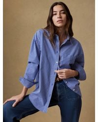 Faherty - Coastal Poplin Relaxed Shirt - Lyst