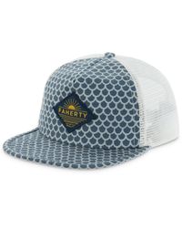 Faherty All Day Trucker Hat - Blue