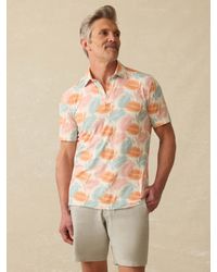 Faherty - Short-Sleeve Movement&Trade; Pique Polo Shirt - Lyst