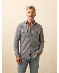 Faherty - Cozy Sweater-Like Flannel Shirt - Lyst