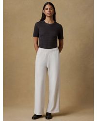 Faherty - High Standard Fleece Wide Leg Sweatpant - Lyst