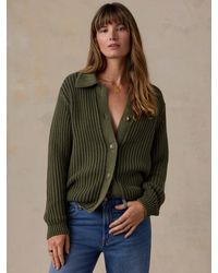Faherty - Sunwashed Cotton Lodge Cardigan - Lyst