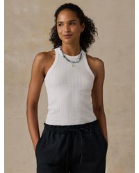 Faherty - Paradise Pointelle Tank - Lyst