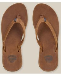 Faherty - X Reef Ojai Slim Flip Flop Shoes - Lyst
