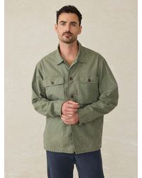 Faherty - Commander Shirt Jacket - Lyst